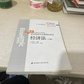 注会会计职称2019教材辅导东奥2019年轻松过关一《2019年注册会计师考试应试指导及全真模拟测试》经济法（上下册）