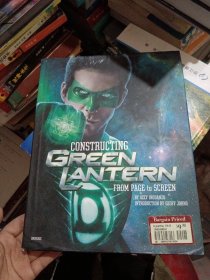 英文书 Constructing Green Lantern: From Page to Screen Hardcover by Ozzy Inguanzo (Author), Geoff Johns (Introduction)