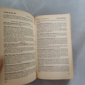 Bürgerliches Gesetzbuch《民法典》