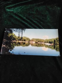 影展照片系列：1《湖光桥影》，2005年摄于呼市满都海公园