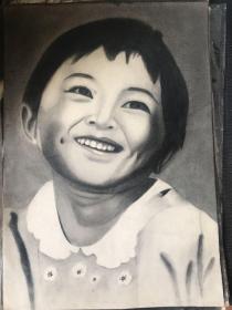 炭笔画13张（或为80年左右作品，难得一见，笔触细腻，值得拥有）
