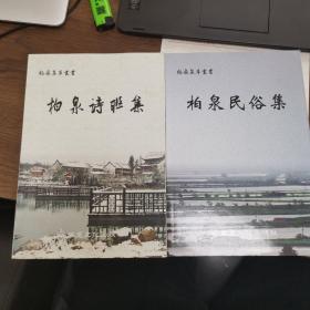 武汉市东西湖柏泉民俗集第一册第三册