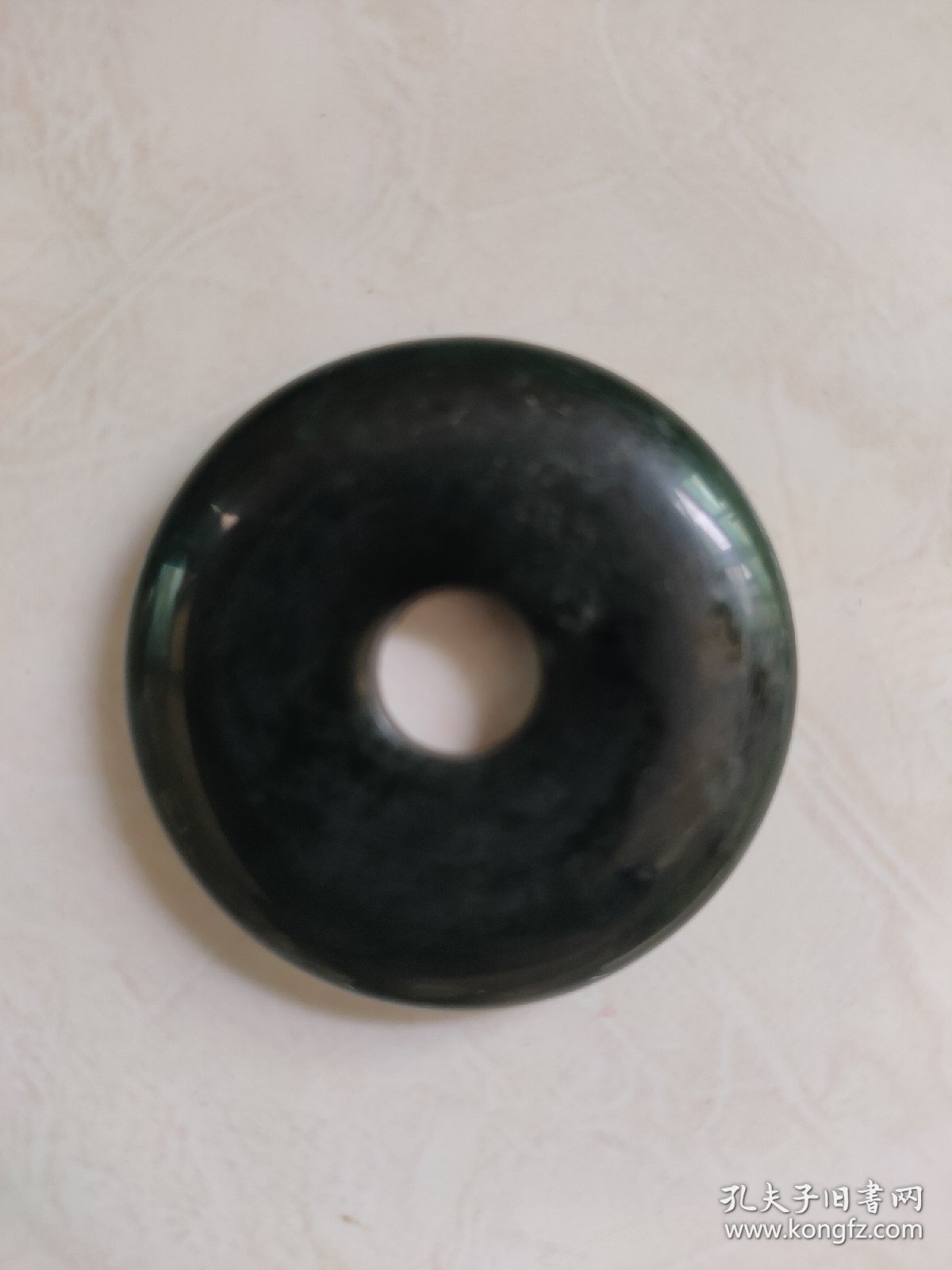 和田碧玉平安扣