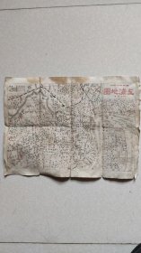 建国初期上海地图