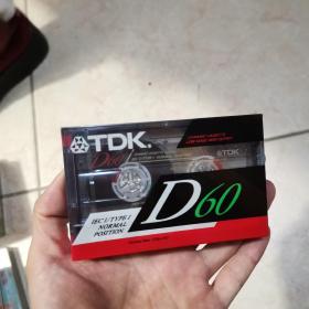 TDK D60 全新磁带 日本产