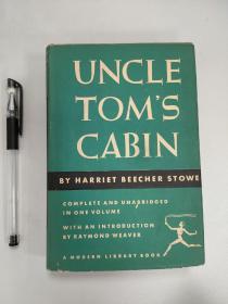 1938年modern library 版初版 Uncle tom’s cabin 布封精装 天头镀黑