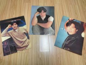 90年代香港明星天王郭富城距离海报挂画明星画三张