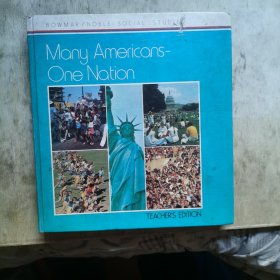 许多美国人，一个国家 Many Americans One Nation