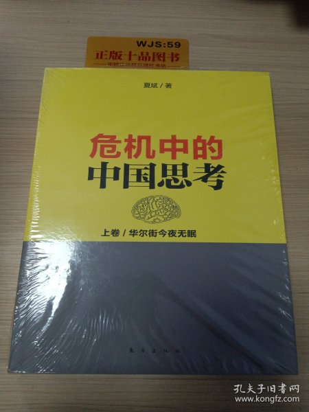 危机中的中国思考(上卷):华尔街今夜无眠