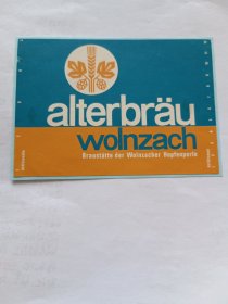 酒标——外国酒标 alterbrau wolnzach