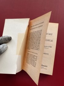 The Oxford History of the American People (Volume 1) 小32开