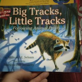 Big Tracks, Little Tracks (Let's Read and Find Out) 自然科学启蒙1：大脚印，小脚印