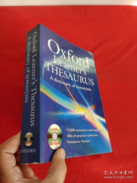 Oxford Learner's Thesaurus(Book+CD) 牛津初级同义词词典 软皮附CD-ROM