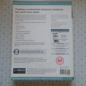 Create Your Own Employee Handbook  5th Edition  带光盘 英语进口原版书