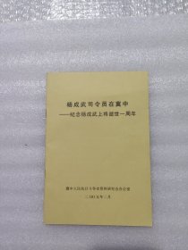 杨成武司令员在冀中：纪念杨成武上将逝世一周年