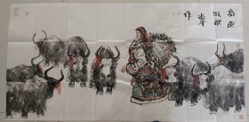 · 张卫平，字田月，甘肃临洮人，生于1953年元月。。毕业于西北民族学院美术系，中国艺术研究院研究生院。现为中国美术家协会会员，甘肃省美术家协会副主席、国家一级美术师。甘肃省宣传文化系统拔尖人才、中国艺术研究院“杜滋龄工作室”访问学者。尺寸138:68