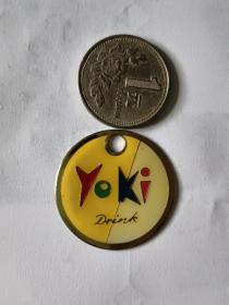 北京奥运会纪念章 串钥匙（各国品牌分发章）【一枚】【自编199一20】