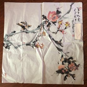 张玉东国画 （ 68厘米x69厘米）