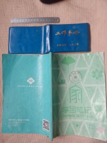 阜新市第二人民医院:丁某 主任医师工作手册及学习笔记各一本【其中学习笔记为空白本，每本分别盖有阜新市第二人民医院印章 及自用章如图，工作手册上盖有政治审用章，方济堂印章及未知文字大印章， 手册里记载内容大部分为丁某主任参加 卫生系统中层干部及医院 会议 记录笔记等等， 后半部分有少许空白页，详见如图)具有收藏价值。