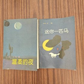 温柔的夜 +送你一匹马 （2册）1985年1版2印