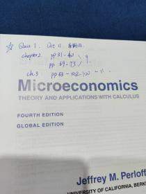 Microeconomics: Theory and Applications with Calculus 英文原版 微观经济学：微积分理论与应用 杰弗里·M·佩罗夫（Jeffrey，M.，Perloff） 中级微观经济学