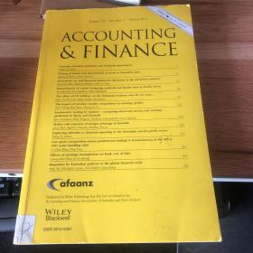 accounting  & Finance