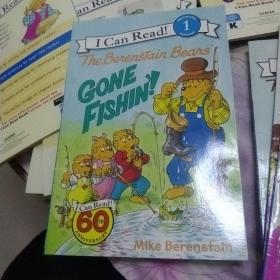 The Berenstain Bears: Gone Fishin'! (I Can Read Level 1)贝贝熊去钓鱼