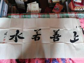 山大教授王復(fù)三書法  上善若水