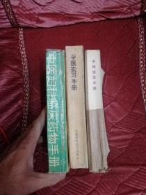 中医妇科临床药物手册    内有大量中医验方   品如图