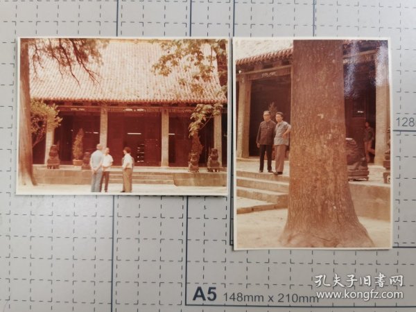 1983前后皖北（？）大屋檐古建筑彩色照片两种