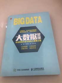 大数据管理：企业转型升级与竞争力重塑之道