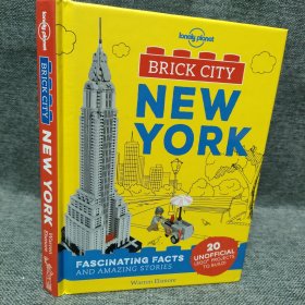 New York City Brick By Brick 纽约市砖砌：乐高建筑的艺术 艺术建筑书籍