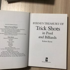 Byrne's Treasury of Trick Shots in Pool and Billiards 拜恩台球技巧宝典（英文版）