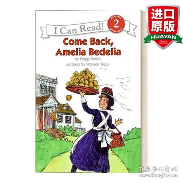 Come Back, Amelia Bedelia (I Can Read, Level 2)回来吧，阿米莉亚·贝迪利亚