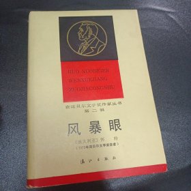 风暴眼（获诺贝尔文学奖作家丛书）精装本
