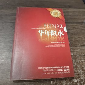 杜拉拉2：华年似水：《杜拉拉升职记》第二部