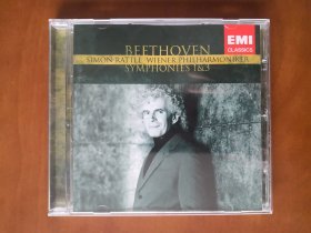贝多芬：第一、三交响曲 原版CD唱片 包邮