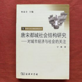 唐宋都城社会结构研究：对城市经济与社会的关注