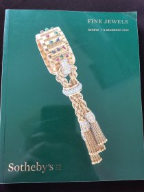 苏富比2019年珠宝拍卖图录图册画册Sothebys FINE JEWELS 苏富比 2019 珠宝及翡翠玉石钻石类图册画册图录