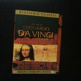 【原装正版 DVD-9 全新】miniserie classic the life of leonardo davinci ghe mostbrilliant mind in history 历史上最杰出的人物，达芬奇的一生  两碟装 包快递  当天发 （孤品珍贵）