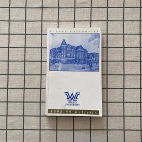 Wilkes University Bulletin，98-99《98-99年威尔克斯大学公报》