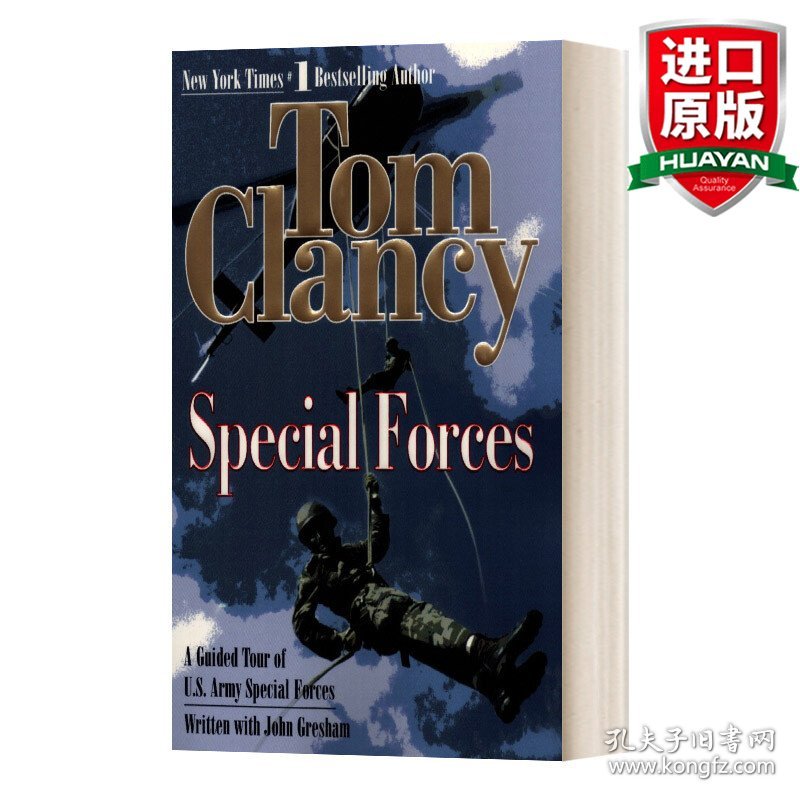 英文原版 Special Forces: A Guided Tour of U.S. Army Special Forces (Tom Clancy's Military Referenc Book 7) 美国特种队之旅 英文版 进口英语原版书籍