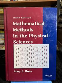 现货 Mathematical Methods in the Physical Sciences 3e 英文原版 物理科学中的数学概念 物理科学的数学方法（第3版）