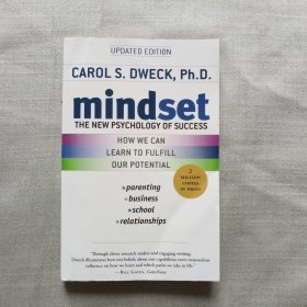 思维模式:全新的成功心理学 看见成长的自己 Mindset: The New Psychology of Success 比尔盖茨推荐书刊 英文原版