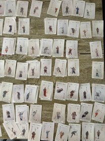江西广丰卷烟厂水浒集卡片单品94个 有重复 缺14个。