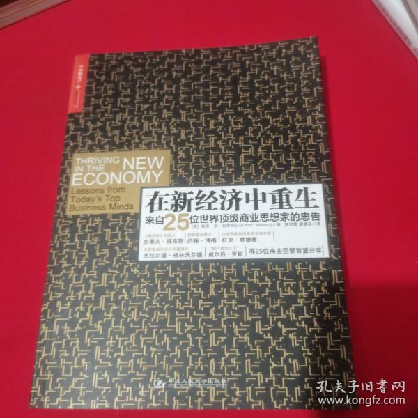 在新经济中重生：来自25位世界顶级商业思想家的忠告