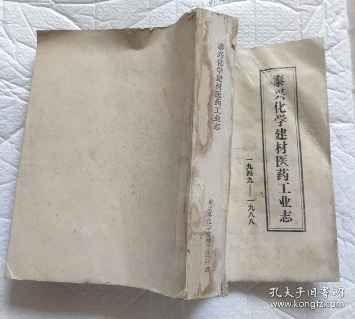 泰兴化学建材医药工业志