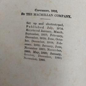 1926年，英文原版，复旦大学藏书！A POLITICAL AND SOCIAL HISTORY OF MODERN EUROPE，（第一卷），近代欧洲政治社会史，1500~1815