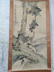 旧藏国画:刘奎龄国画纯手绘！