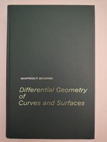 Differential Geometry of Curves and Surfaces 曲线与曲面的微分几何 0132125897   9780132125897